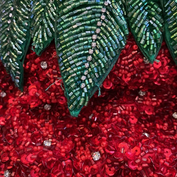 NWT Zara Strawberry Sequin Bag - Picture 16 of 17